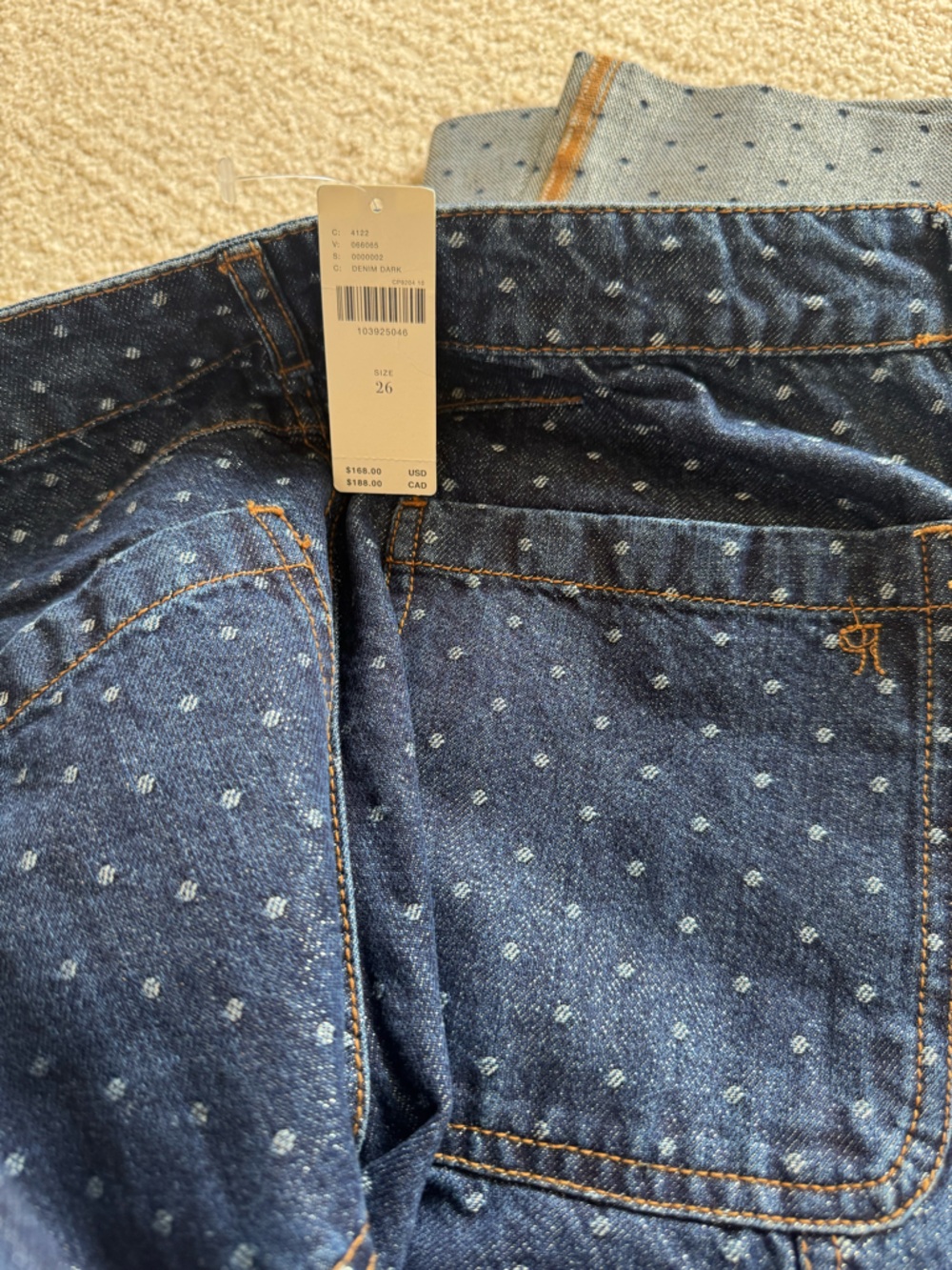 THE KAYDEN CARPENTER HIGH RISE BARREL JEANS BY PILCRO Size 27 - Picture 3 of 6